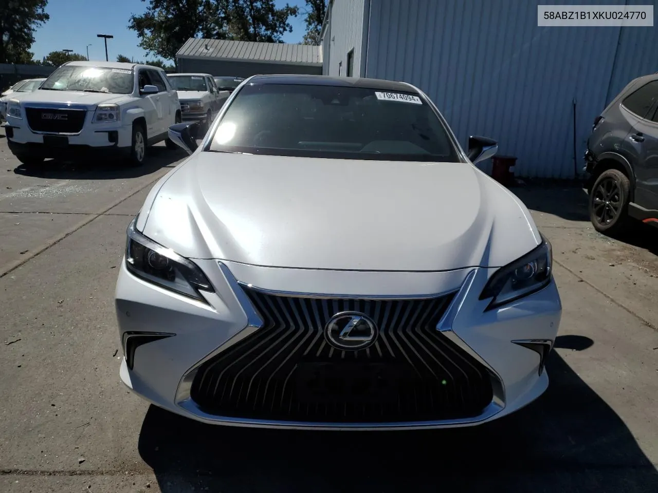 2019 Lexus Es 350 VIN: 58ABZ1B1XKU024770 Lot: 70674094