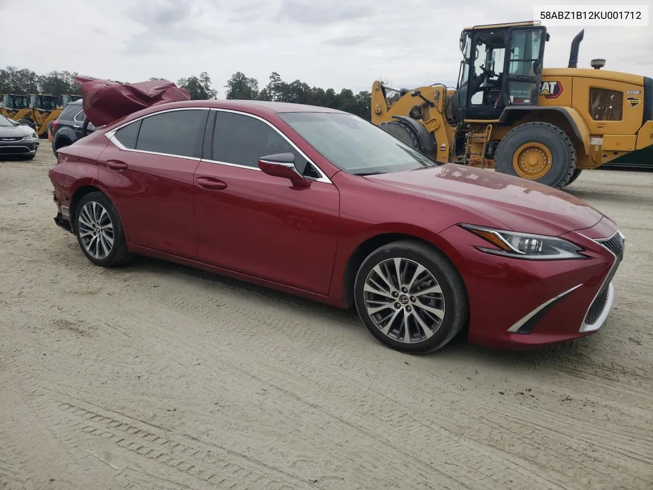 58ABZ1B12KU001712 2019 Lexus Es 350