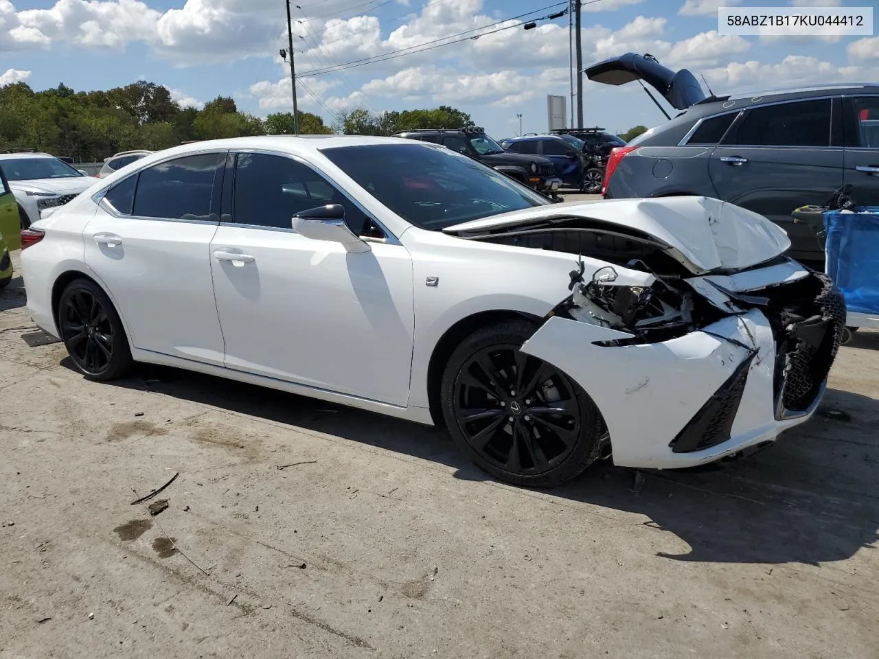 2019 Lexus Es 350 VIN: 58ABZ1B17KU044412 Lot: 71389274