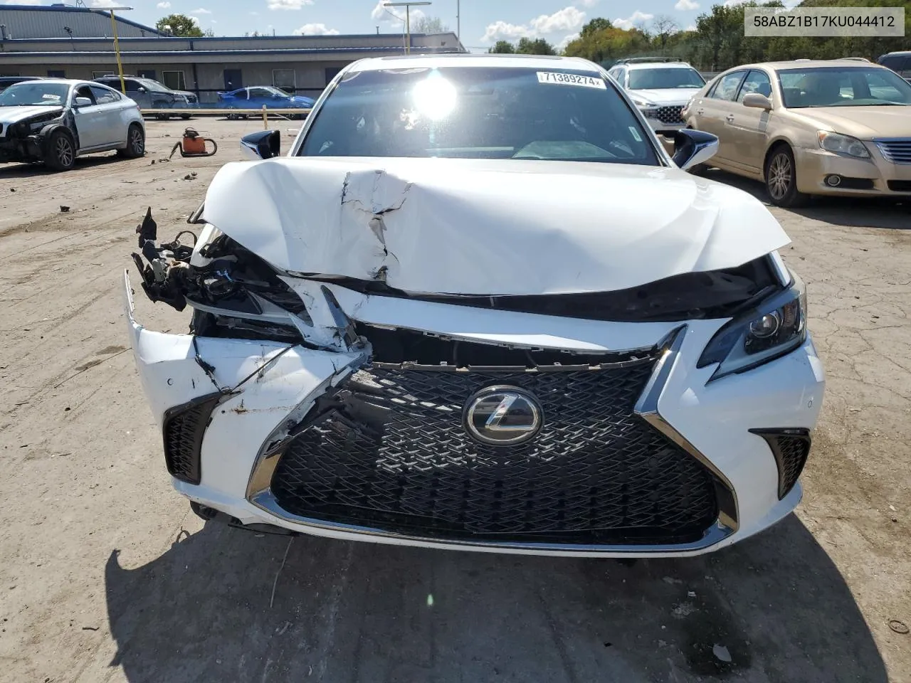 58ABZ1B17KU044412 2019 Lexus Es 350