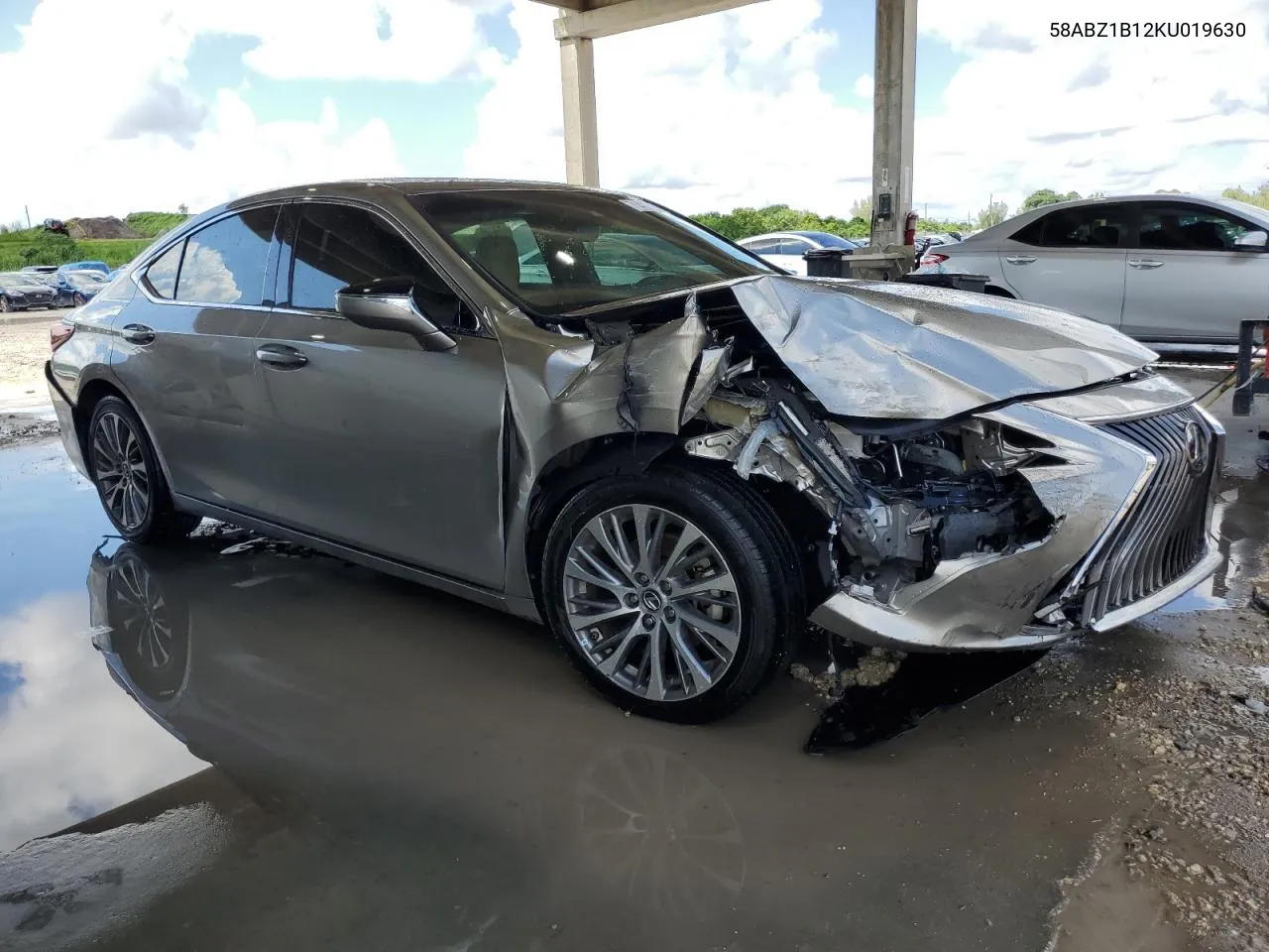 2019 Lexus Es 350 VIN: 58ABZ1B12KU019630 Lot: 71400174