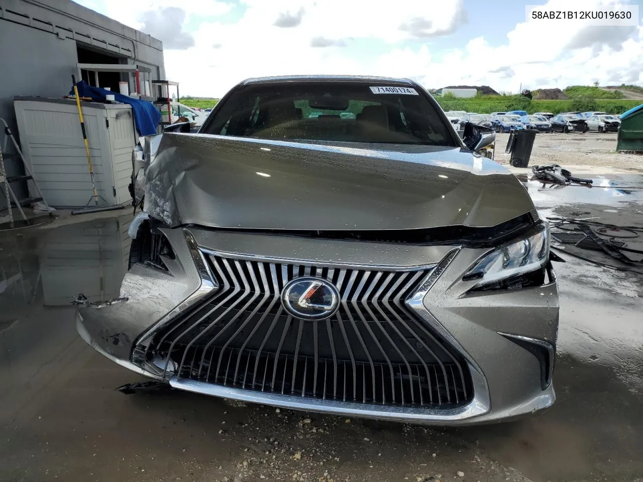 2019 Lexus Es 350 VIN: 58ABZ1B12KU019630 Lot: 71400174