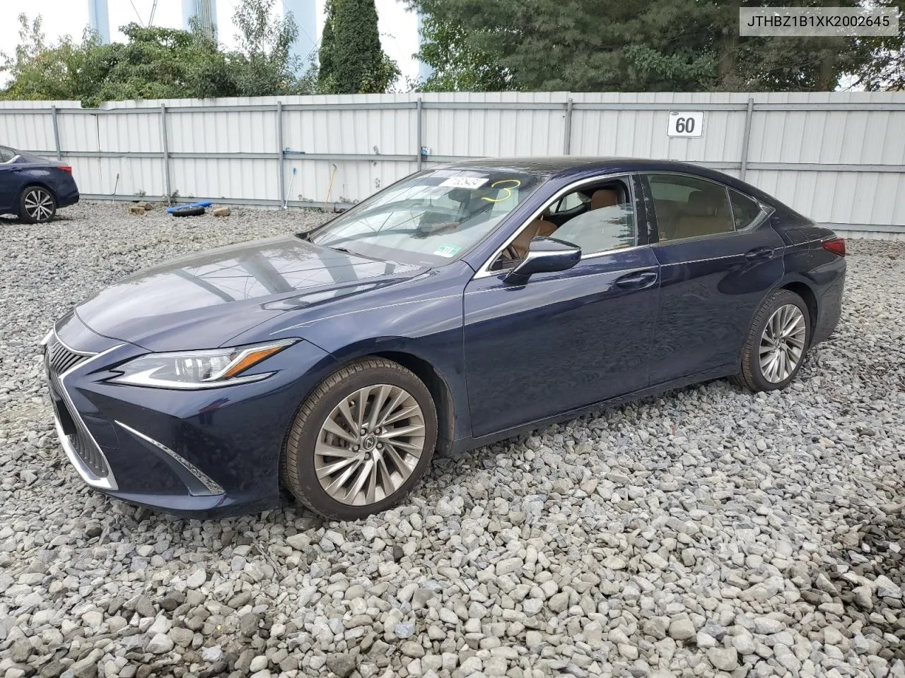 2019 Lexus Es 350 VIN: JTHBZ1B1XK2002645 Lot: 71825434