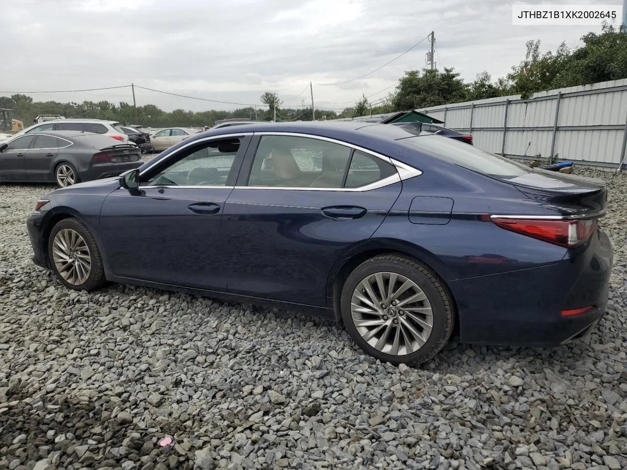 2019 Lexus Es 350 VIN: JTHBZ1B1XK2002645 Lot: 71825434