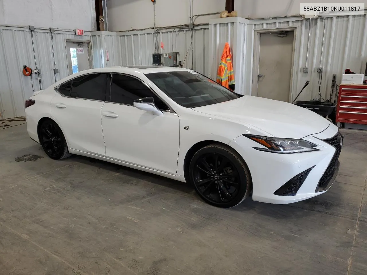 2019 Lexus Es 350 VIN: 58ABZ1B10KU011817 Lot: 71847734