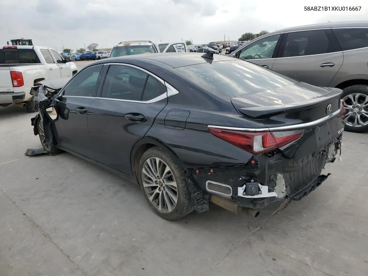 2019 Lexus Es 350 VIN: 58ABZ1B1XKU016667 Lot: 72006704