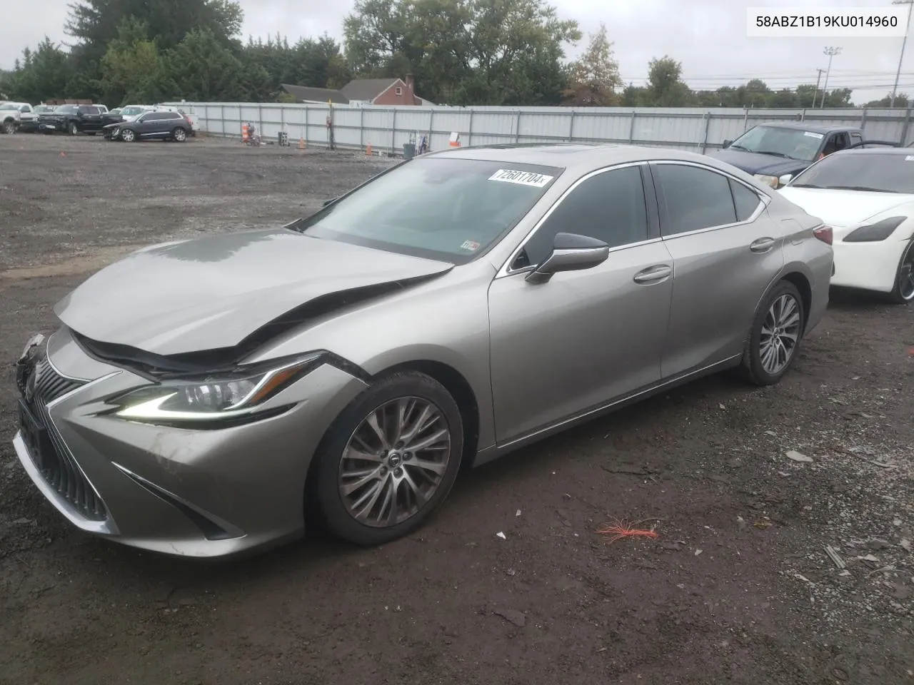 58ABZ1B19KU014960 2019 Lexus Es 350