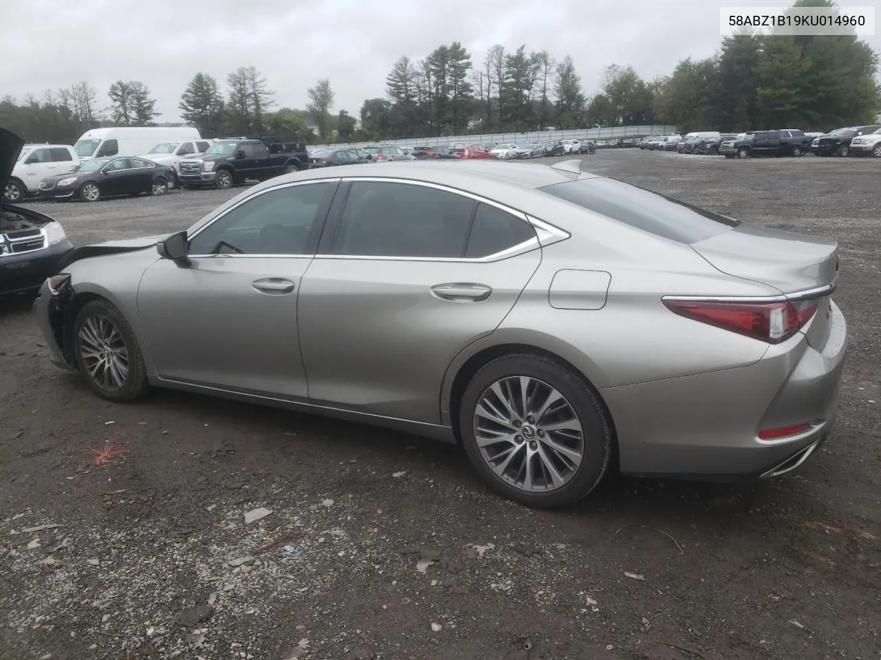 2019 Lexus Es 350 VIN: 58ABZ1B19KU014960 Lot: 72601704