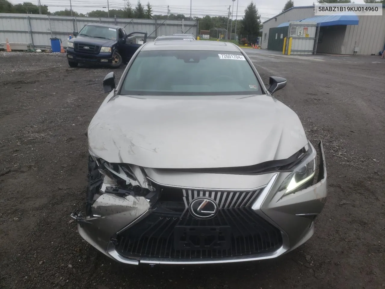 58ABZ1B19KU014960 2019 Lexus Es 350