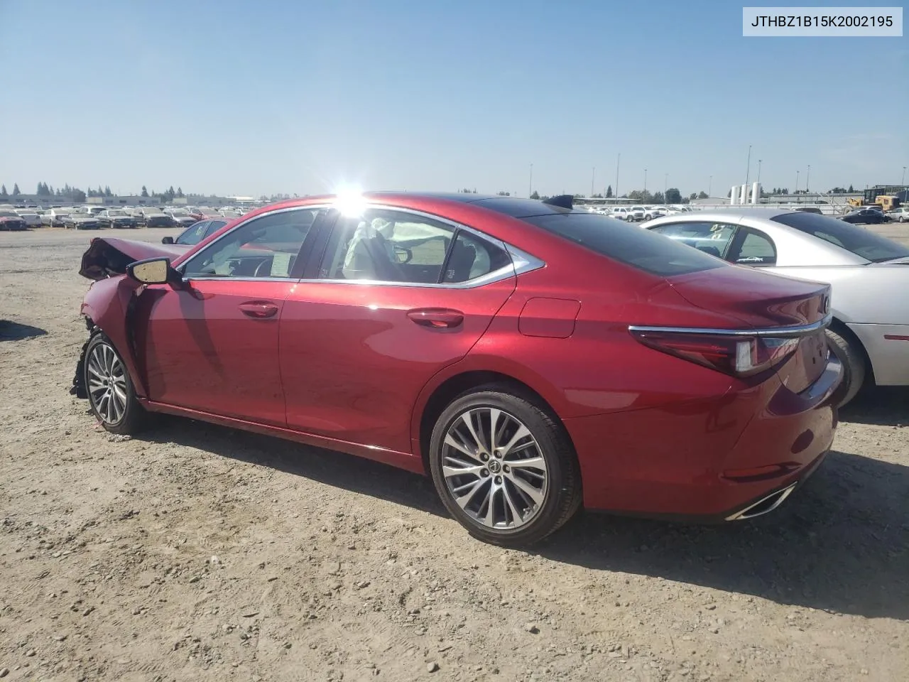 2019 Lexus Es 350 VIN: JTHBZ1B15K2002195 Lot: 72787764