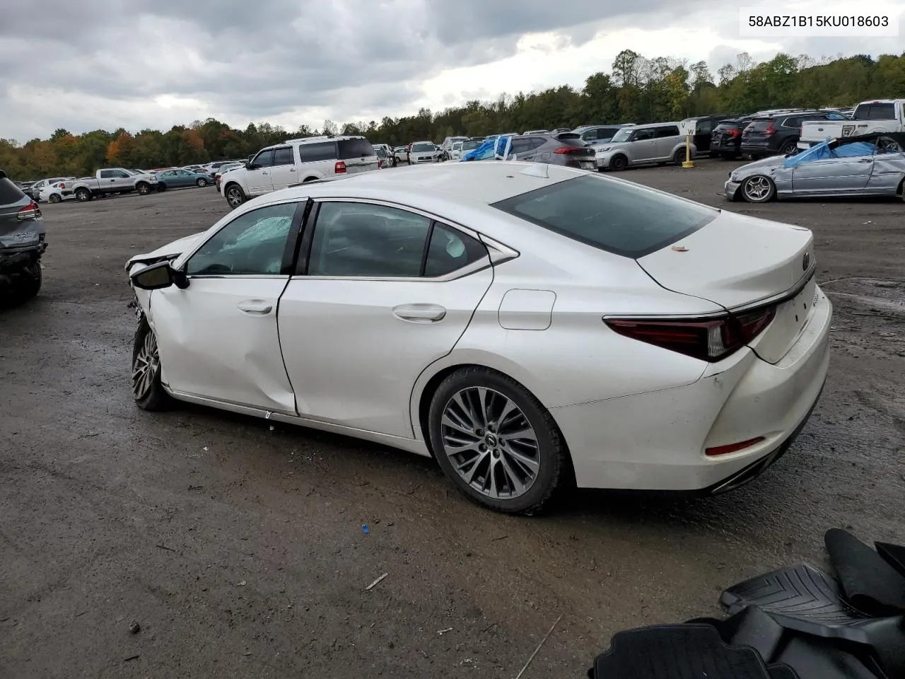 58ABZ1B15KU018603 2019 Lexus Es 350