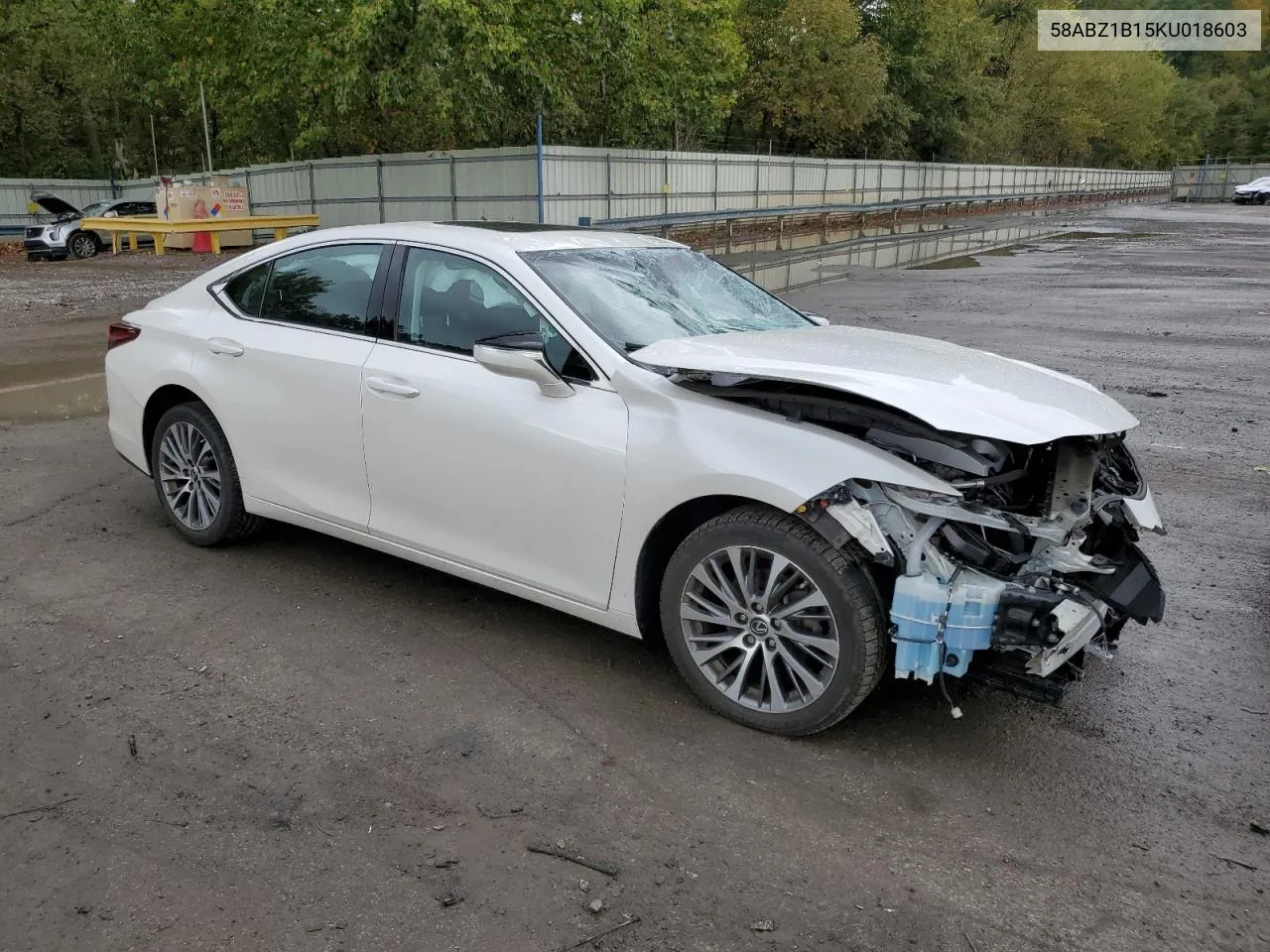 58ABZ1B15KU018603 2019 Lexus Es 350