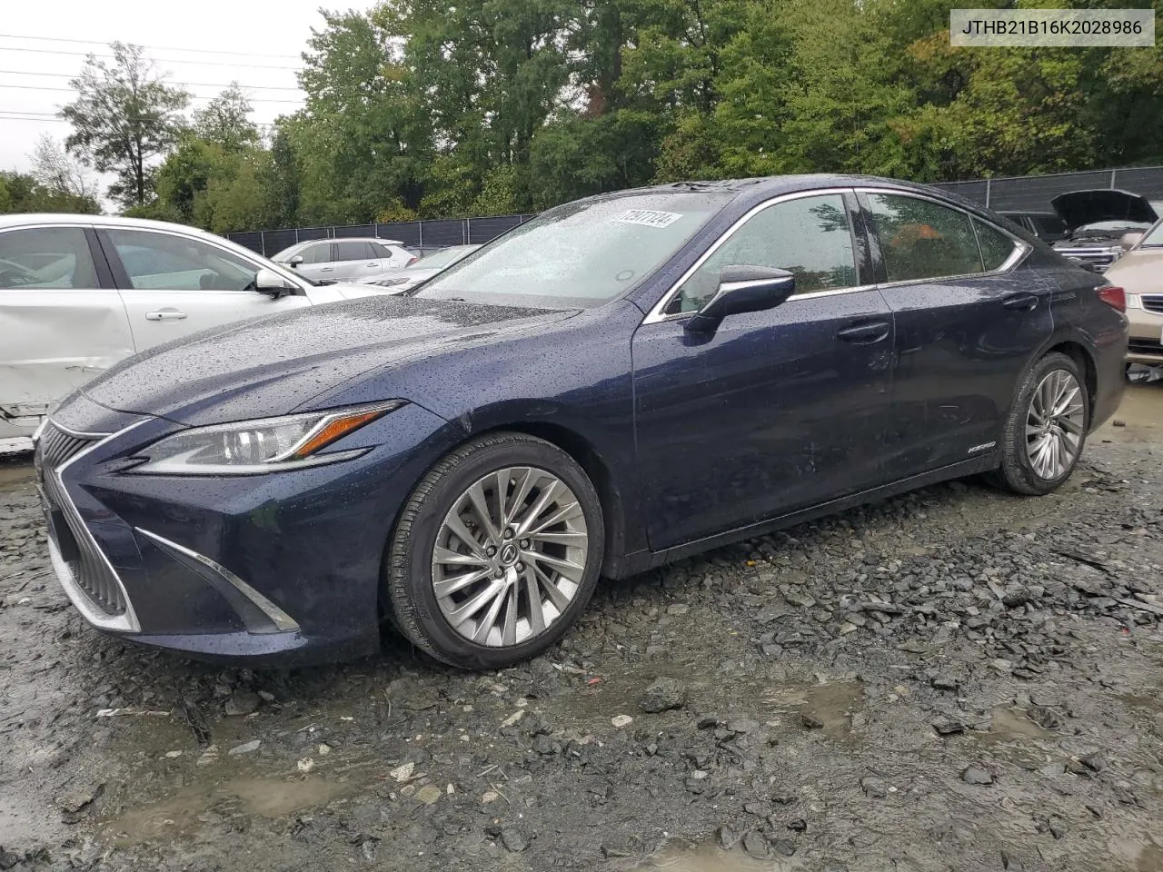 JTHB21B16K2028986 2019 Lexus Es 300H