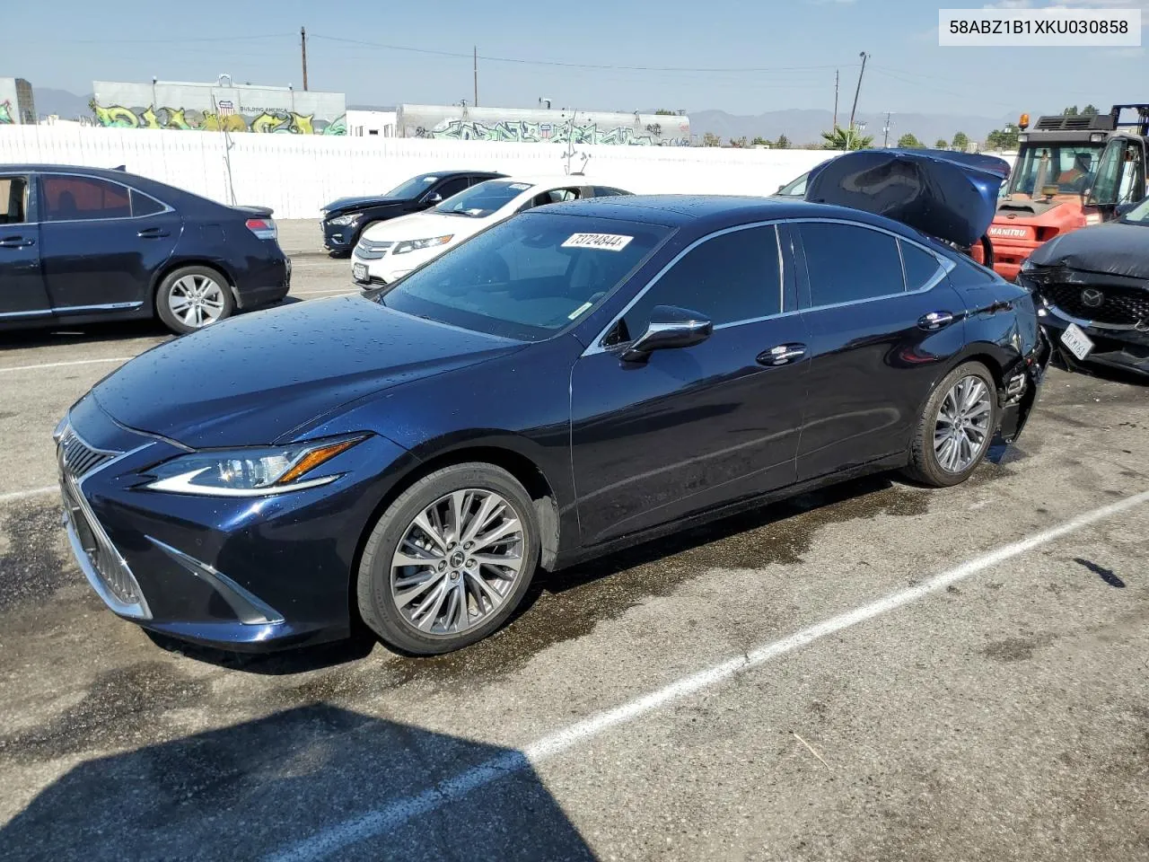 2019 Lexus Es 350 VIN: 58ABZ1B1XKU030858 Lot: 73724844