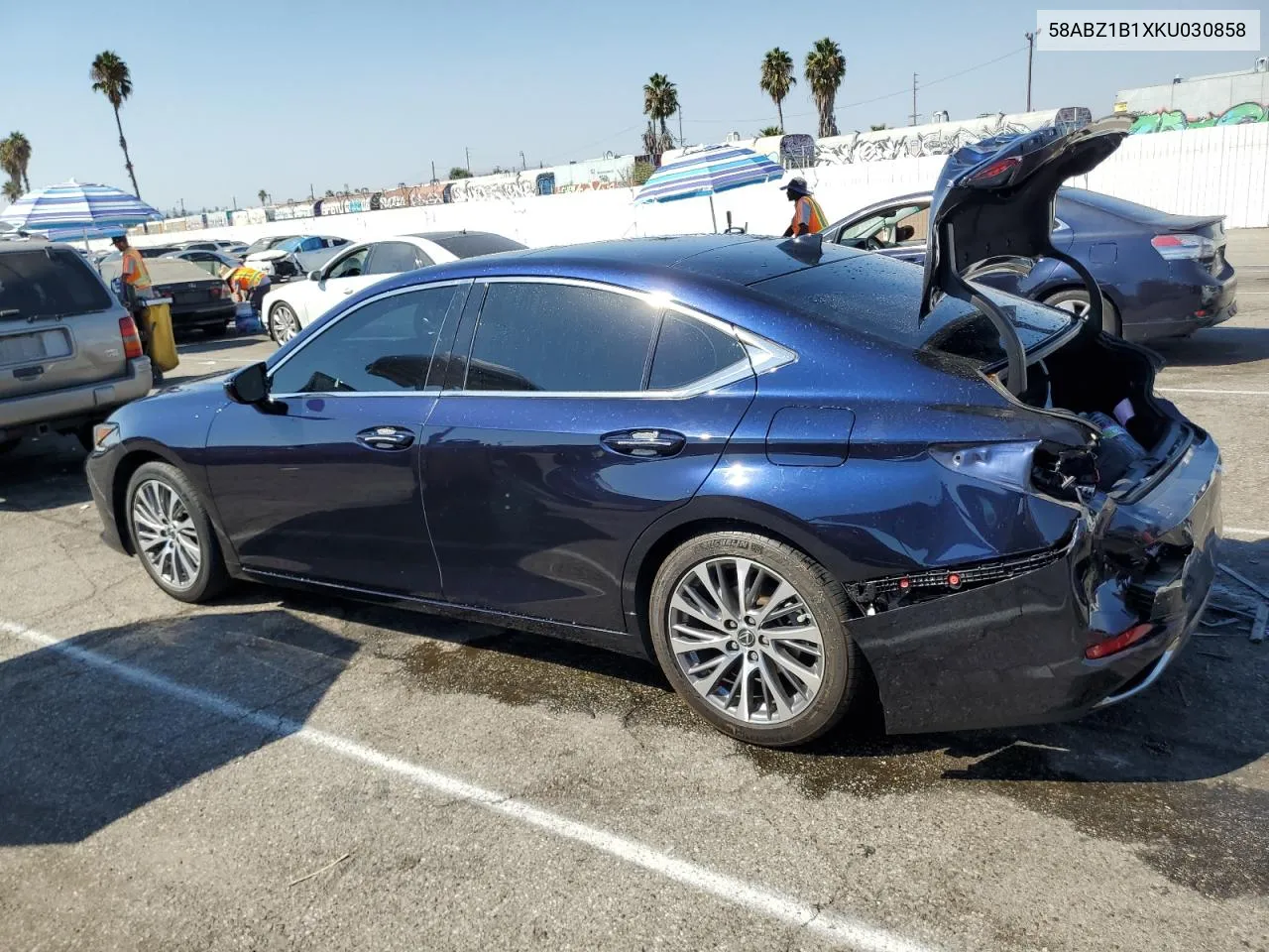 2019 Lexus Es 350 VIN: 58ABZ1B1XKU030858 Lot: 73724844