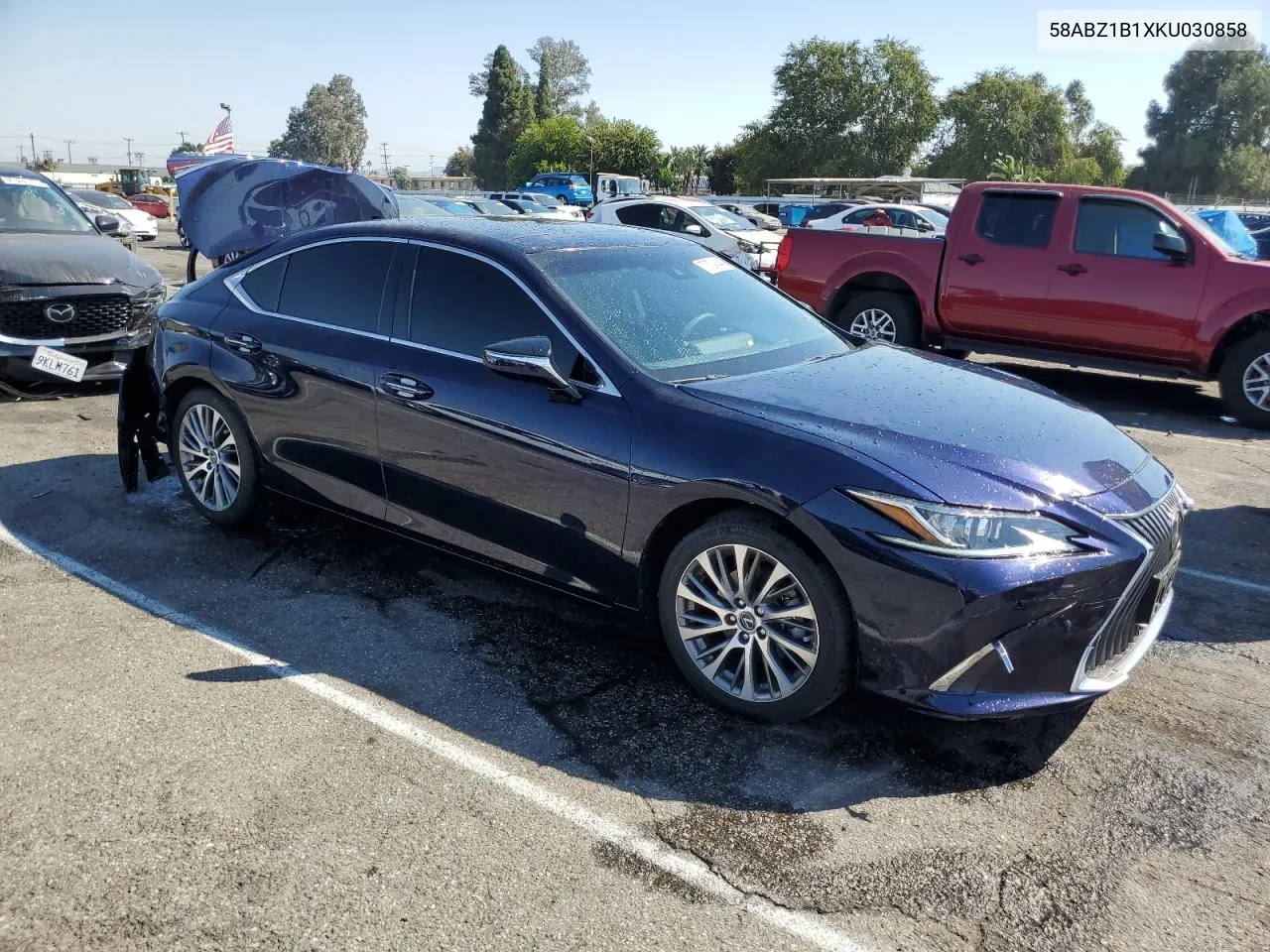 2019 Lexus Es 350 VIN: 58ABZ1B1XKU030858 Lot: 73724844