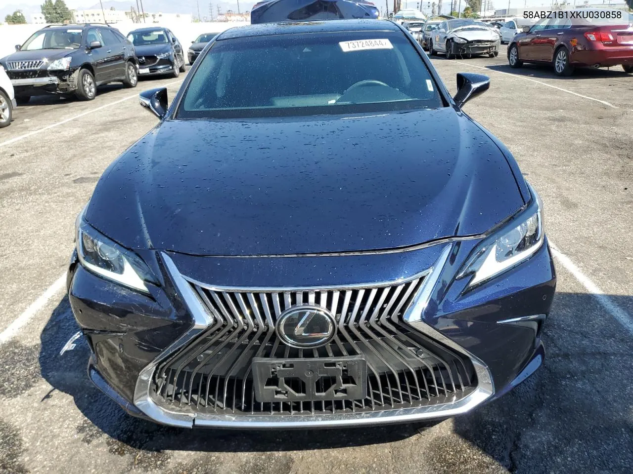 2019 Lexus Es 350 VIN: 58ABZ1B1XKU030858 Lot: 73724844