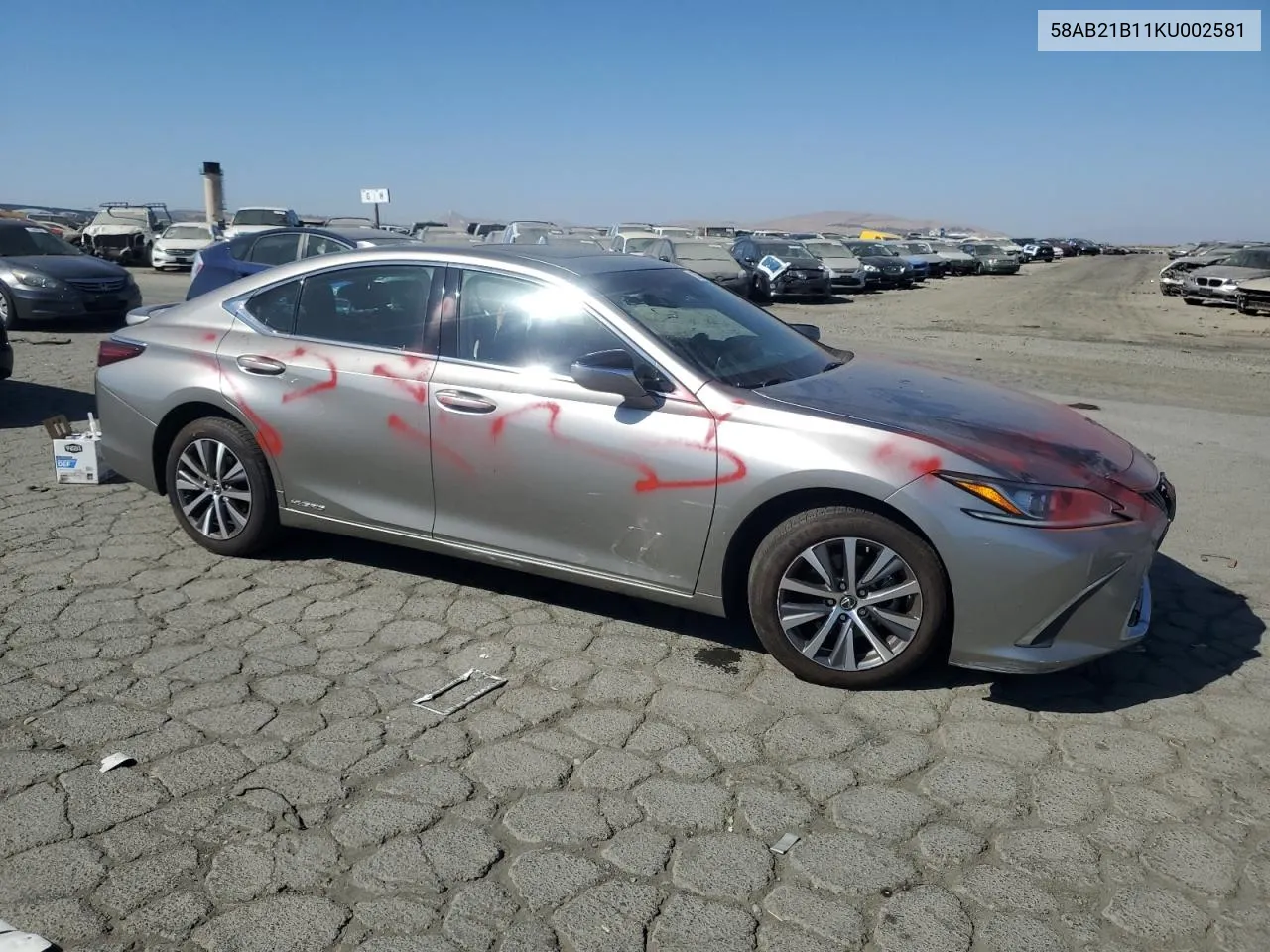 58AB21B11KU002581 2019 Lexus Es 300H