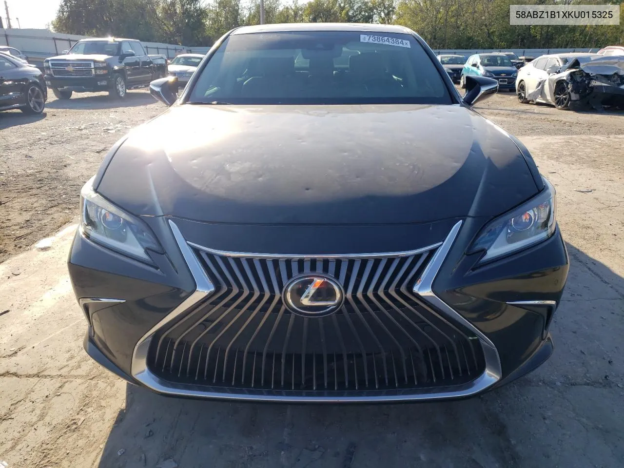 2019 Lexus Es 350 VIN: 58ABZ1B1XKU015325 Lot: 73864384