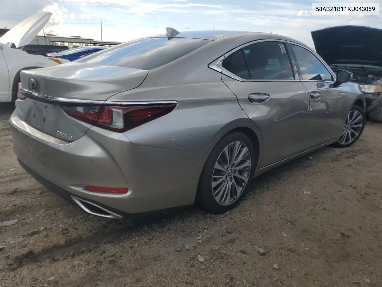 2019 Lexus Es 350 VIN: 58ABZ1B11KU043059 Lot: 73940064