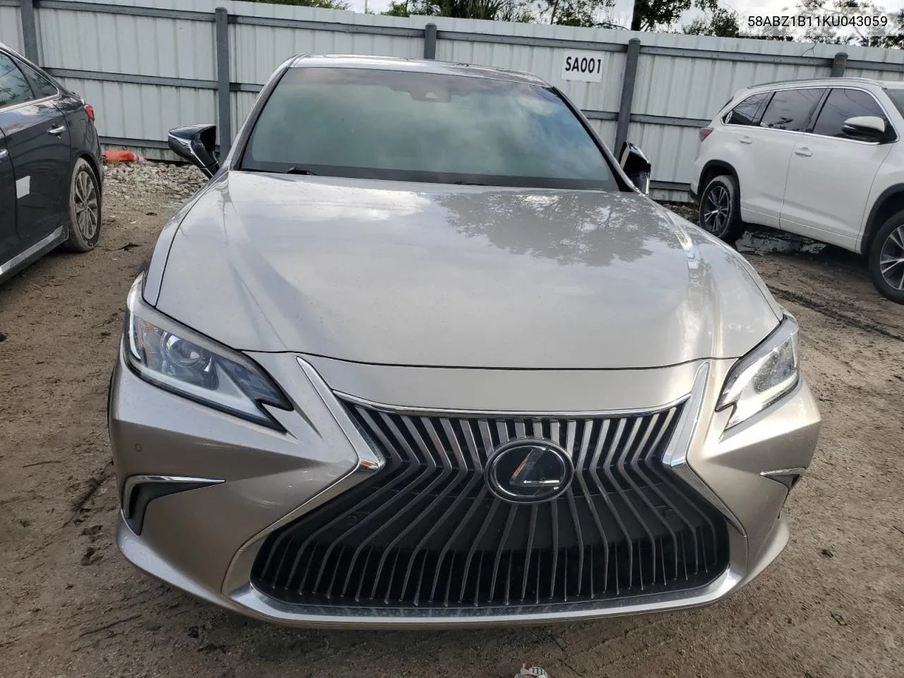 2019 Lexus Es 350 VIN: 58ABZ1B11KU043059 Lot: 73940064