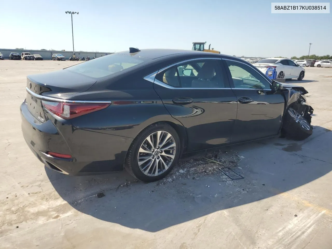 2019 Lexus Es 350 VIN: 58ABZ1B17KU038514 Lot: 74146414