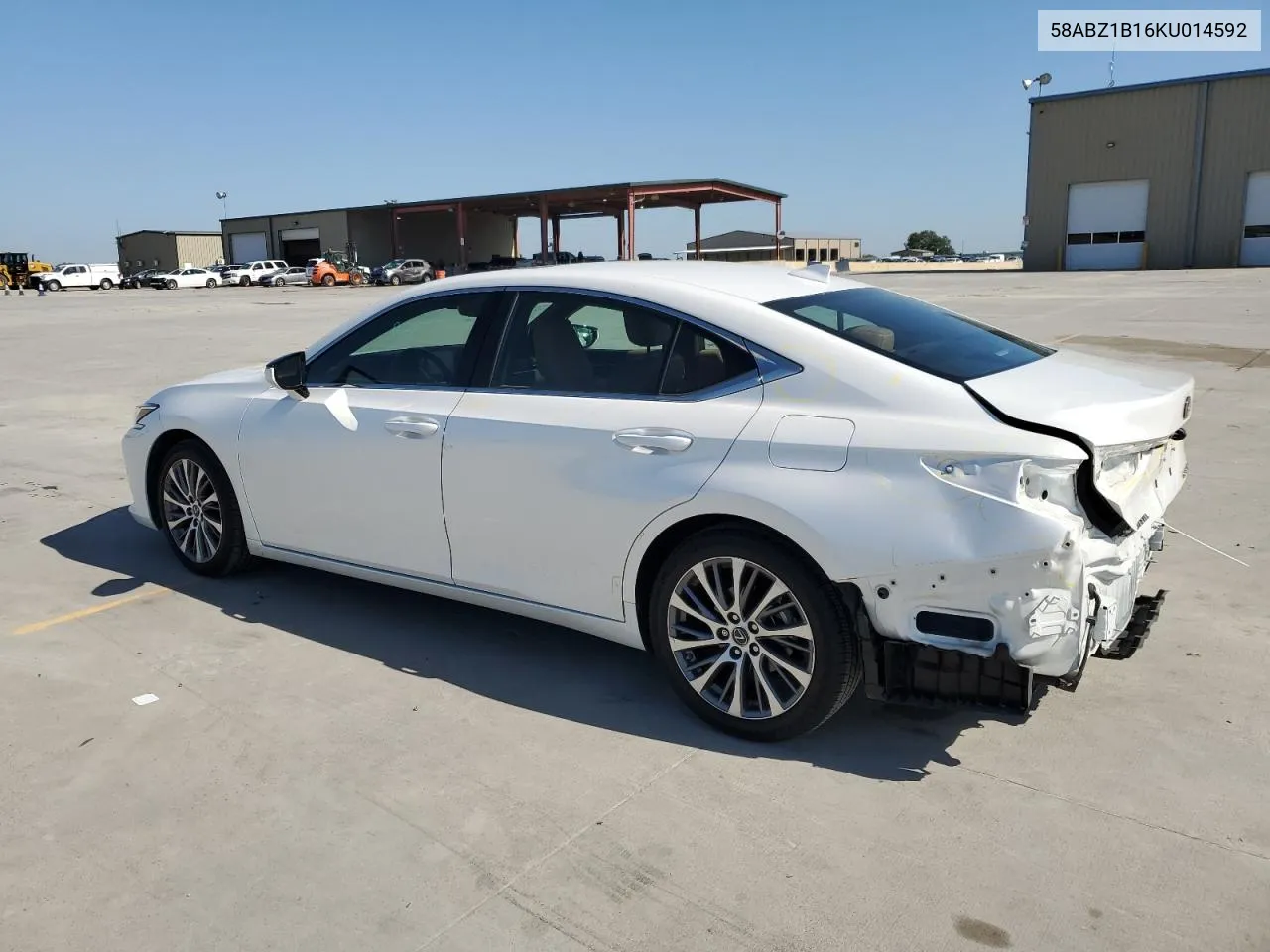 2019 Lexus Es 350 VIN: 58ABZ1B16KU014592 Lot: 74203754