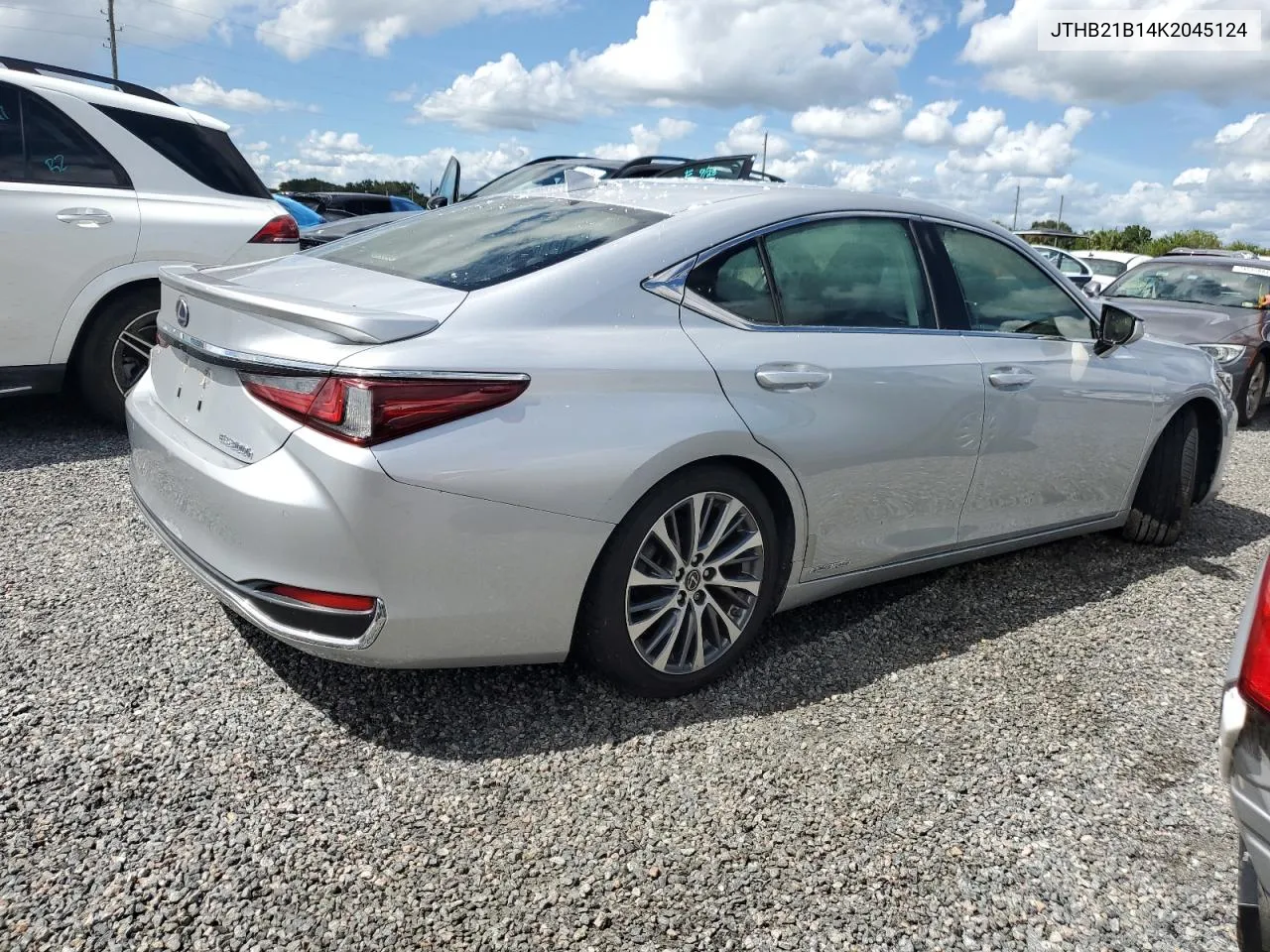 2019 Lexus Es 300H VIN: JTHB21B14K2045124 Lot: 74388414