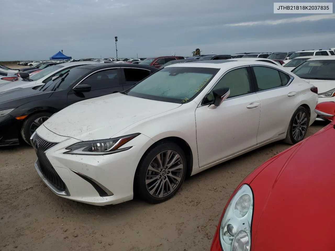 2019 Lexus Es 300H VIN: JTHB21B18K2037835 Lot: 74522274