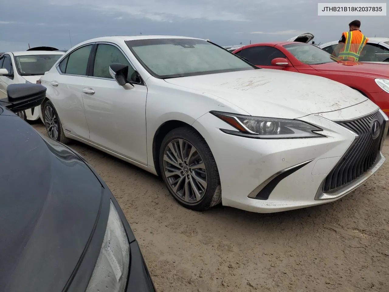 2019 Lexus Es 300H VIN: JTHB21B18K2037835 Lot: 74522274