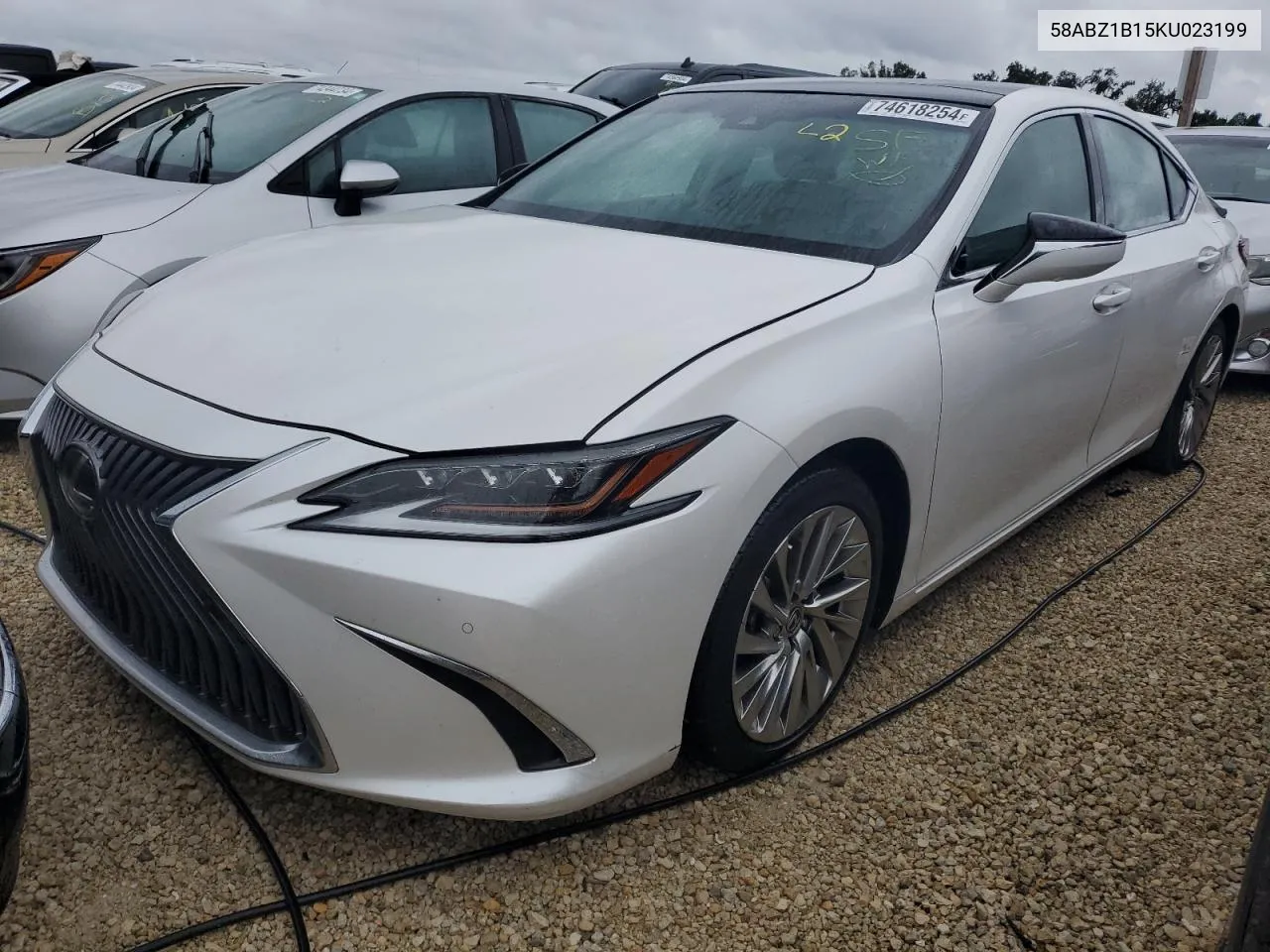 2019 Lexus Es 350 VIN: 58ABZ1B15KU023199 Lot: 74618254