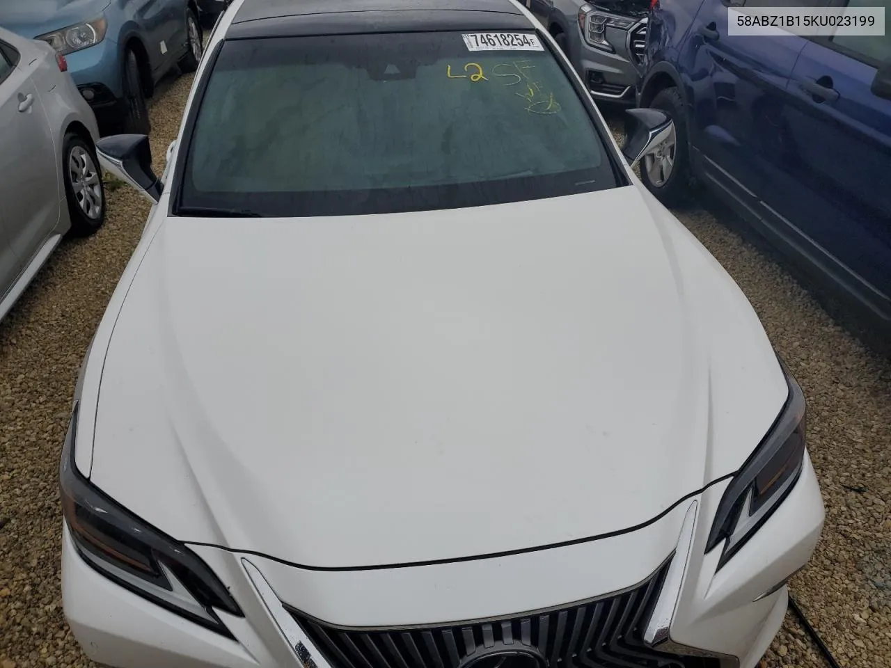 2019 Lexus Es 350 VIN: 58ABZ1B15KU023199 Lot: 74618254