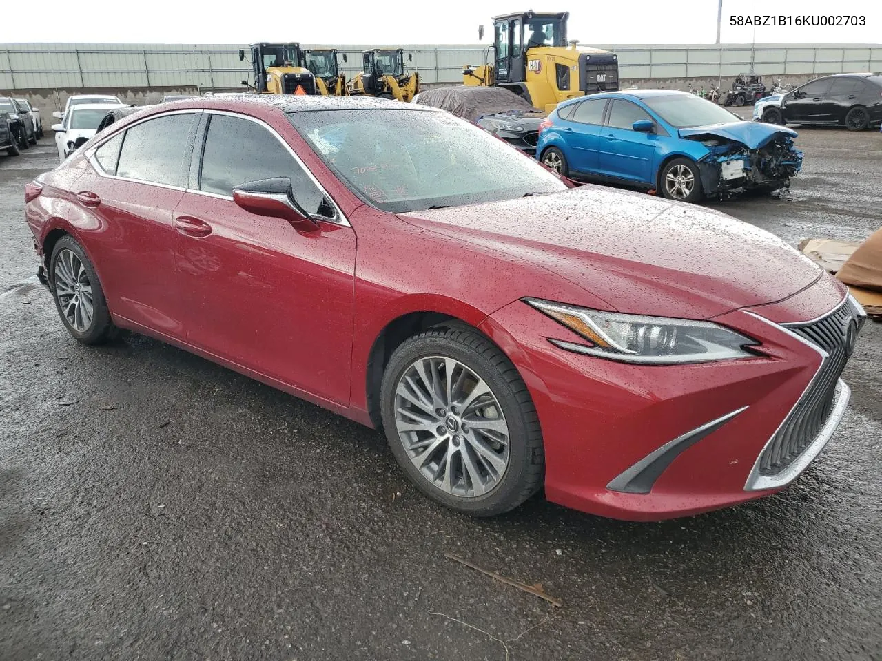 2019 Lexus Es 350 VIN: 58ABZ1B16KU002703 Lot: 75458814