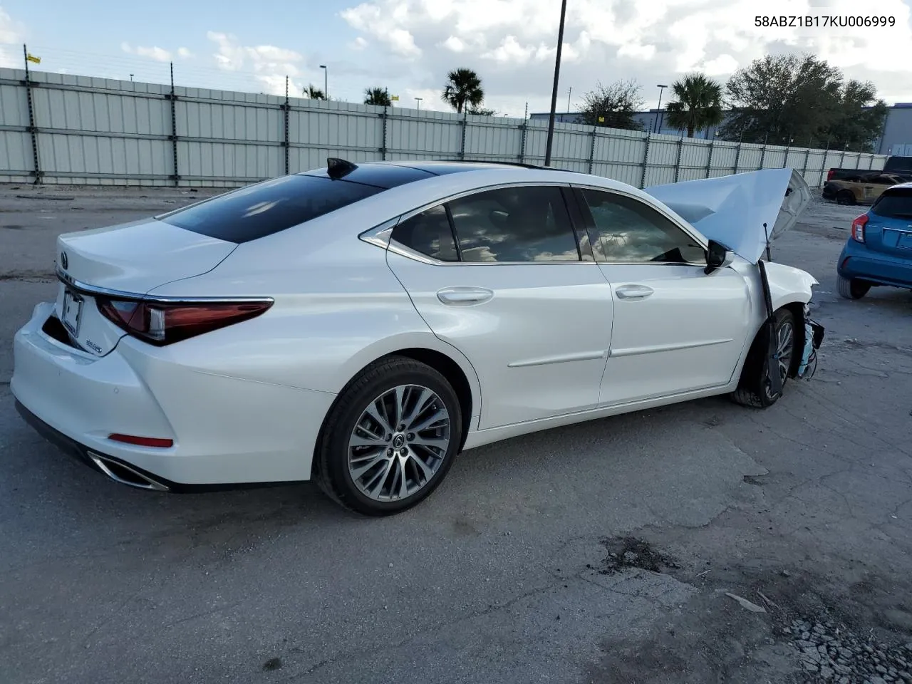 2019 Lexus Es 350 VIN: 58ABZ1B17KU006999 Lot: 77112304