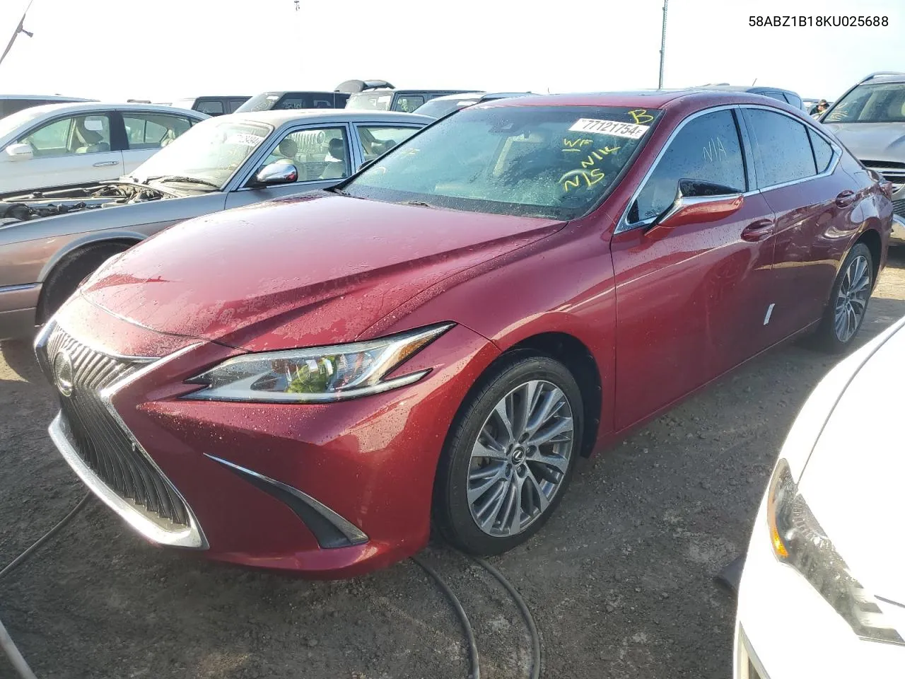 2019 Lexus Es 350 VIN: 58ABZ1B18KU025688 Lot: 77121754