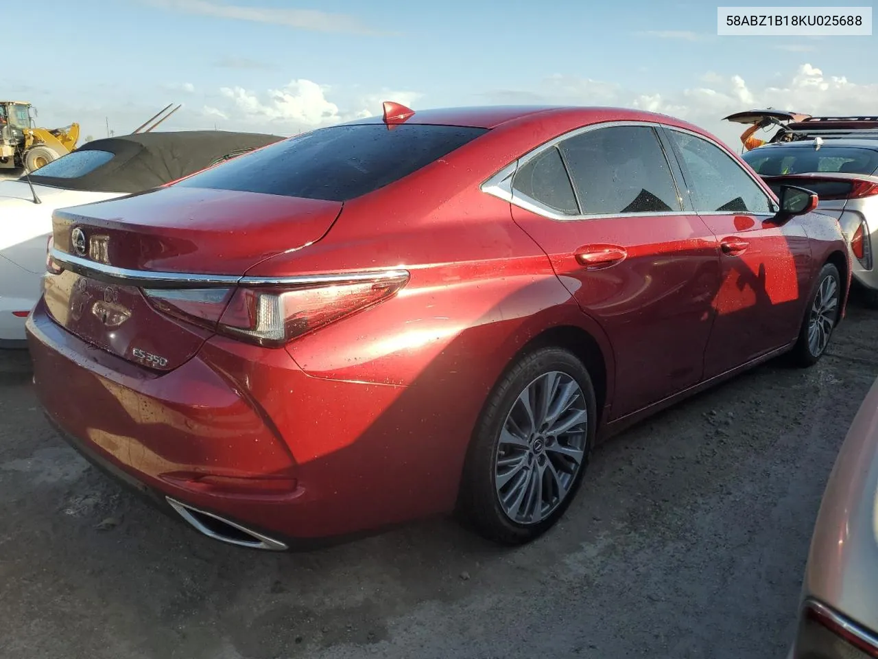 2019 Lexus Es 350 VIN: 58ABZ1B18KU025688 Lot: 77121754