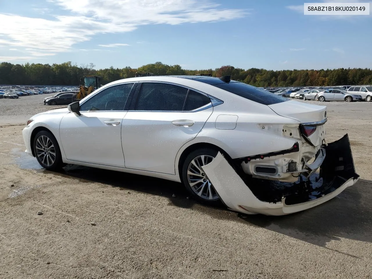 2019 Lexus Es 350 VIN: 58ABZ1B18KU020149 Lot: 77210284