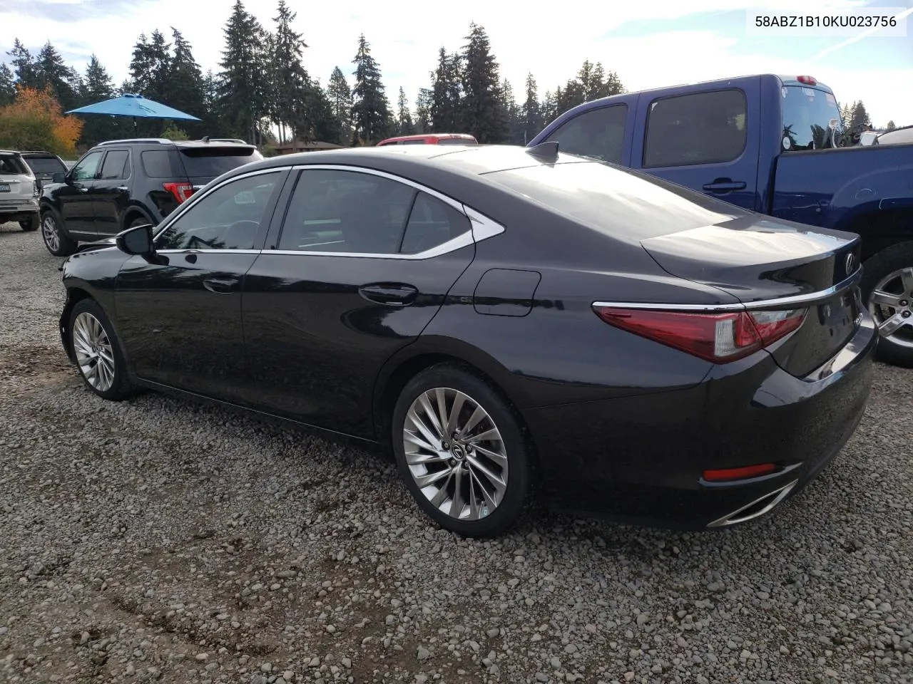 2019 Lexus Es 350 VIN: 58ABZ1B10KU023756 Lot: 77593974