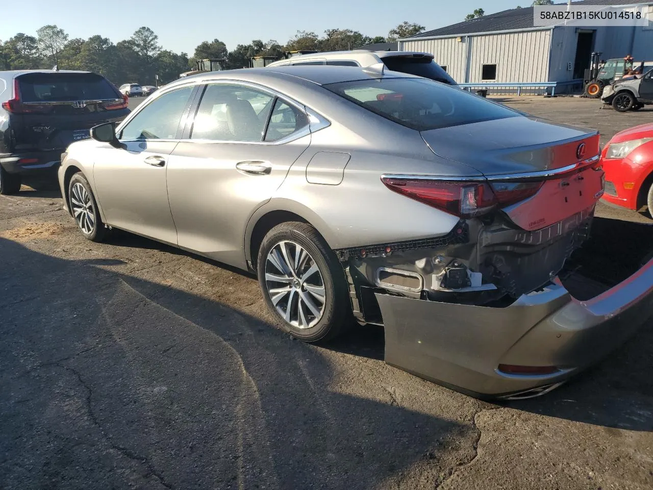 2019 Lexus Es 350 VIN: 58ABZ1B15KU014518 Lot: 78091264