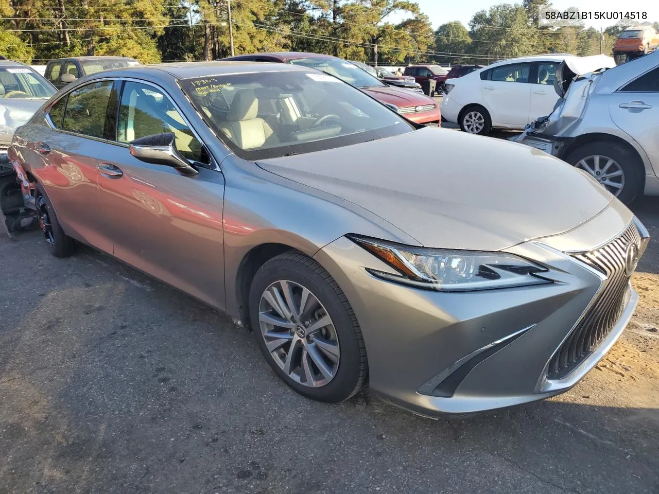 2019 Lexus Es 350 VIN: 58ABZ1B15KU014518 Lot: 78091264