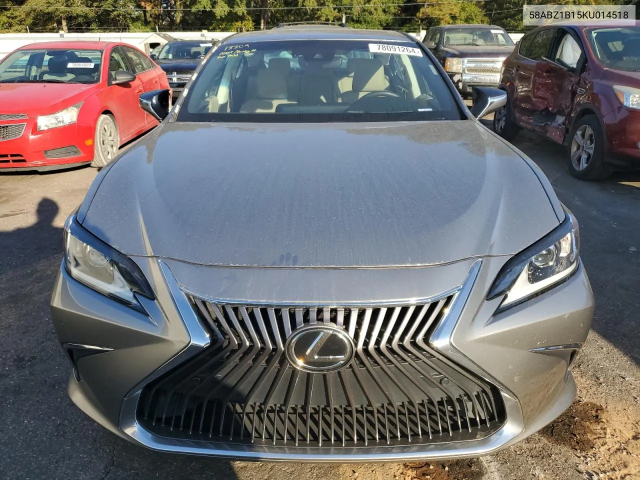 2019 Lexus Es 350 VIN: 58ABZ1B15KU014518 Lot: 78091264