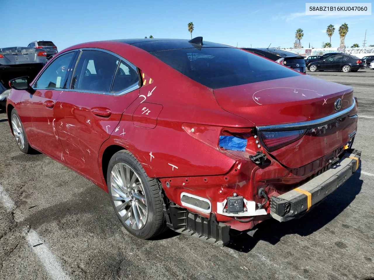 2019 Lexus Es 350 VIN: 58ABZ1B16KU047060 Lot: 79107464