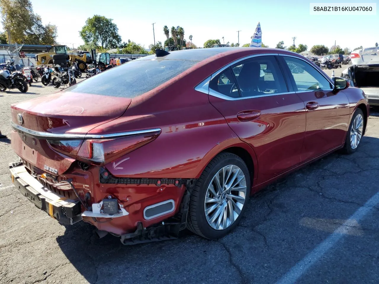 2019 Lexus Es 350 VIN: 58ABZ1B16KU047060 Lot: 79107464