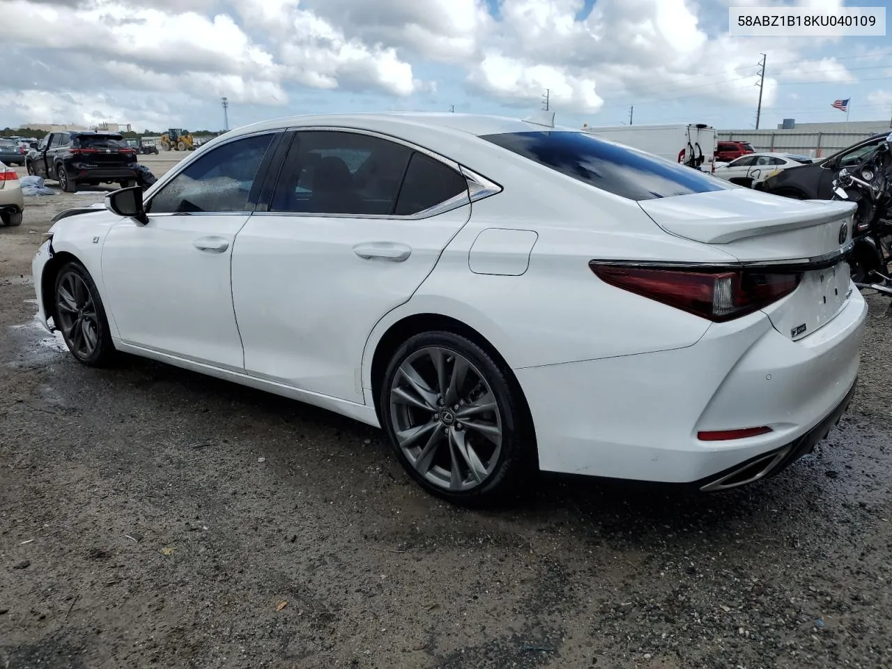 2019 Lexus Es 350 VIN: 58ABZ1B18KU040109 Lot: 79209324