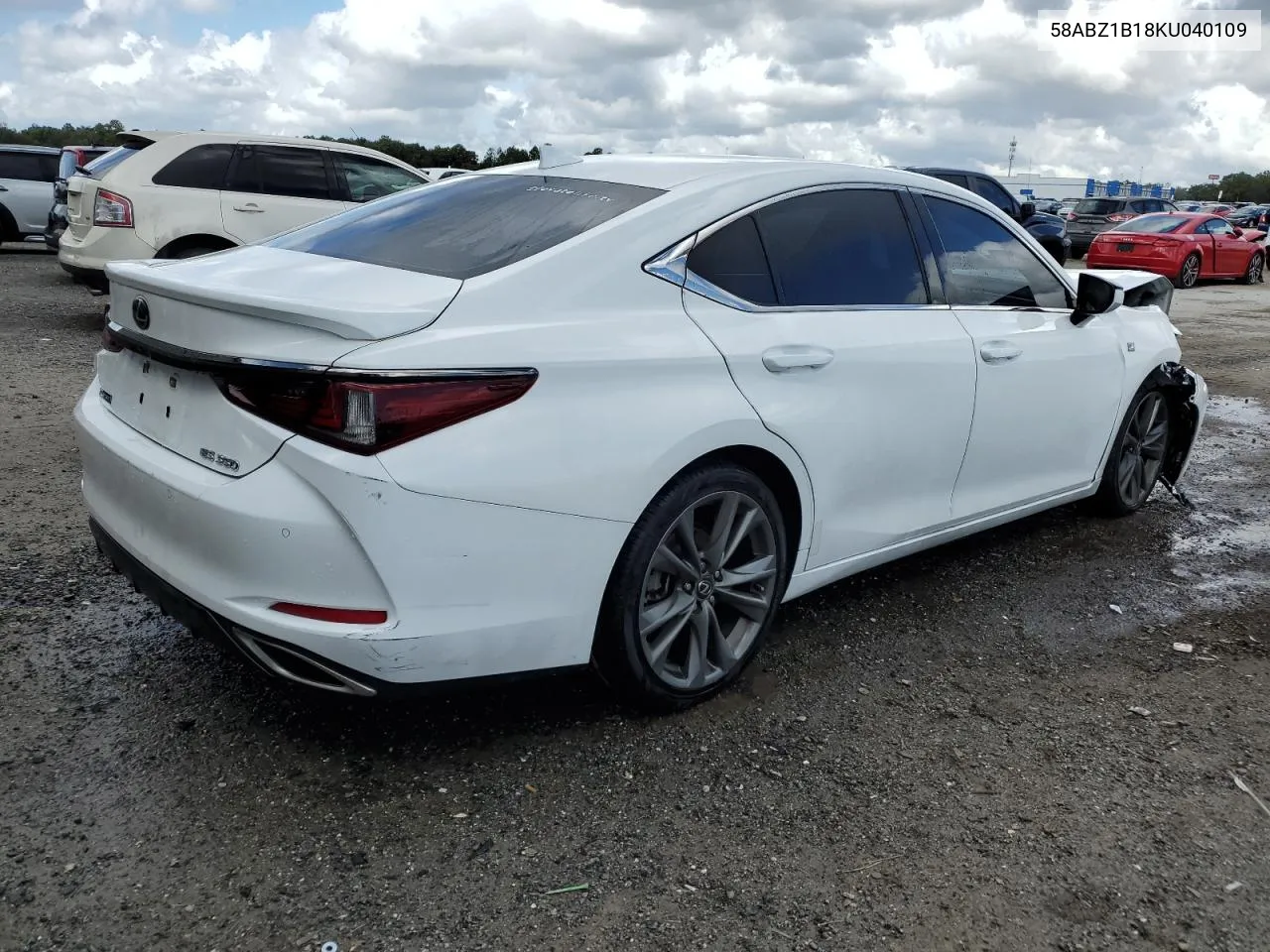 2019 Lexus Es 350 VIN: 58ABZ1B18KU040109 Lot: 79209324