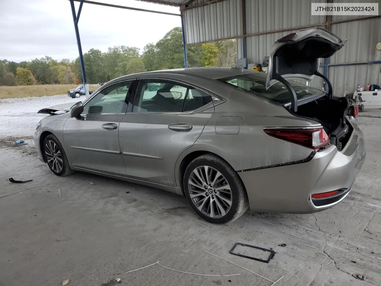 2019 Lexus Es 300H VIN: JTHB21B15K2023424 Lot: 79252114