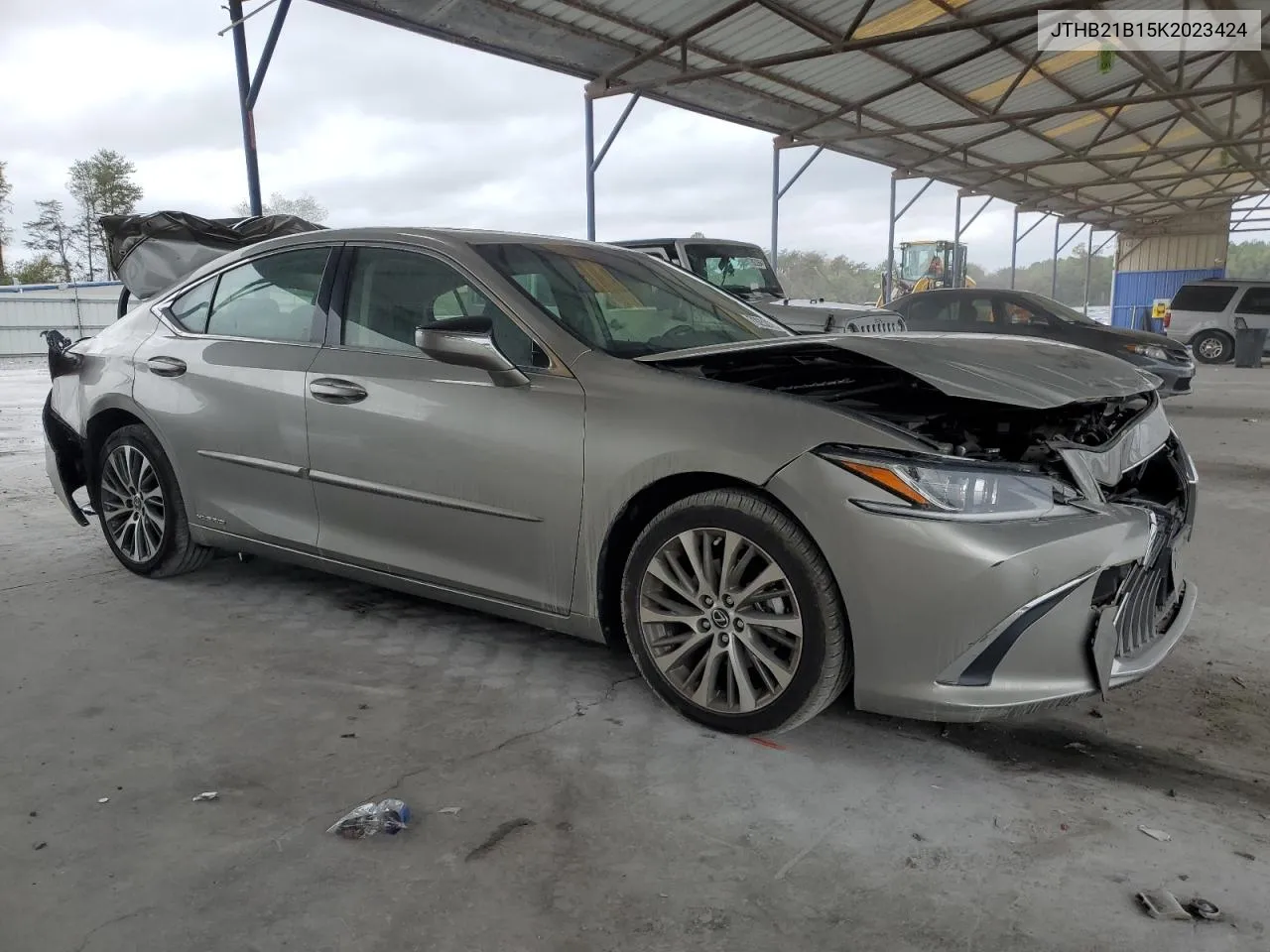 2019 Lexus Es 300H VIN: JTHB21B15K2023424 Lot: 79252114