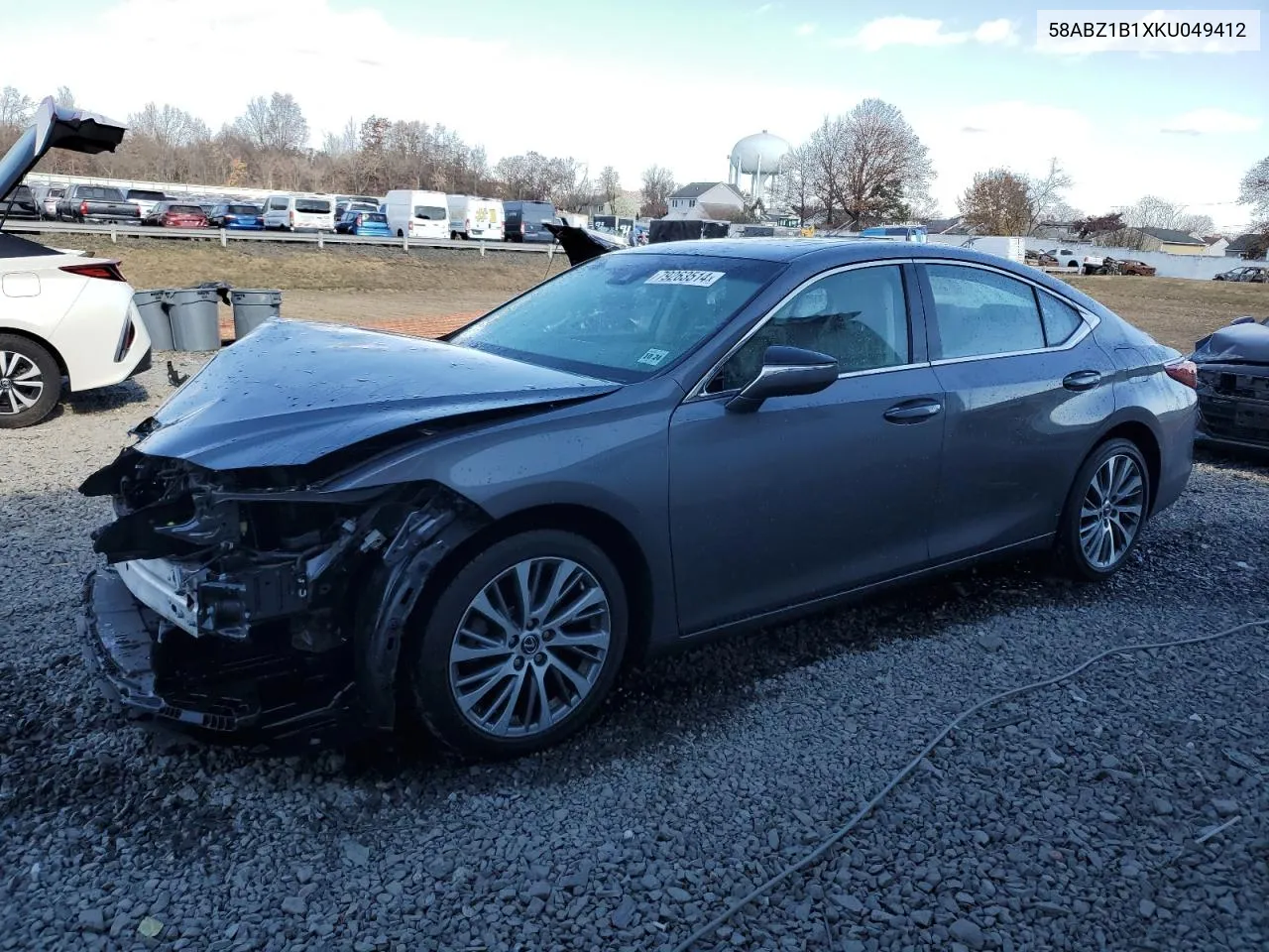 2019 Lexus Es 350 VIN: 58ABZ1B1XKU049412 Lot: 79263514