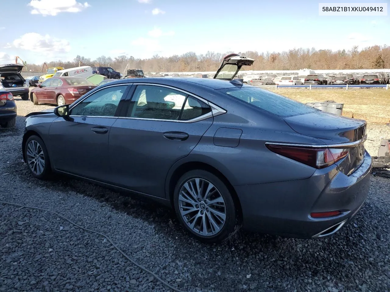 2019 Lexus Es 350 VIN: 58ABZ1B1XKU049412 Lot: 79263514