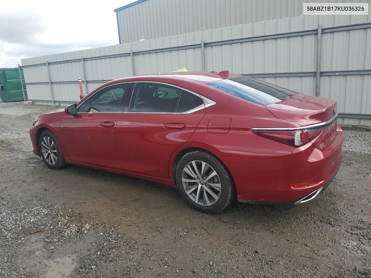 2019 Lexus Es 350 VIN: 58ABZ1B17KU036326 Lot: 79332574